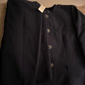 Beautiful Navy blue two piece suit sz 14
